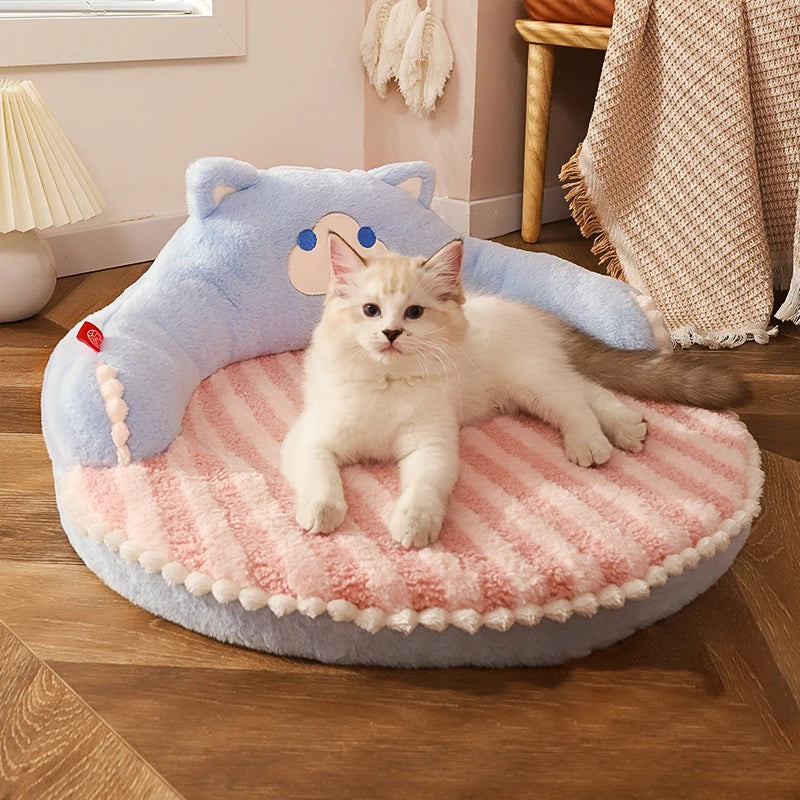 HOOPET Winter Cat Bed Pet Pad Cushion for Small Medium