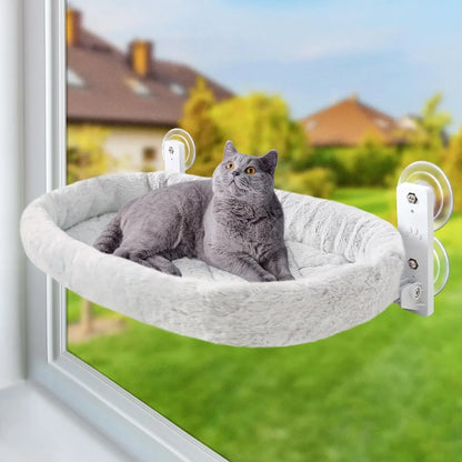 Cat Hammock Window Habitat Cat Sunbathing Glass Hanging