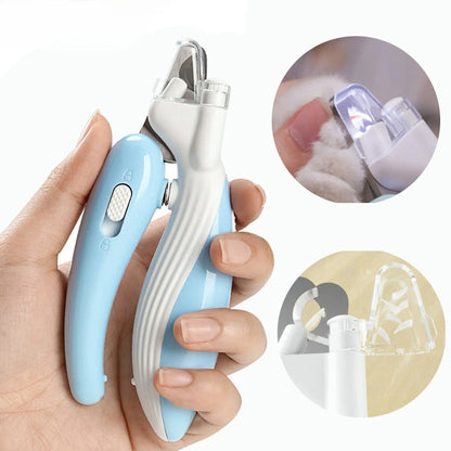 Professional Pet Nail Clippers with Led Light Pet Claw Grooming